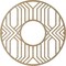 Ekena Millwork Empire Wood Fretwork Pierced Ceiling Medallion, Hickory, 34"OD x 12 1/2"ID x 3/8"T CMWP34X34X0375EPHI - alternate 4